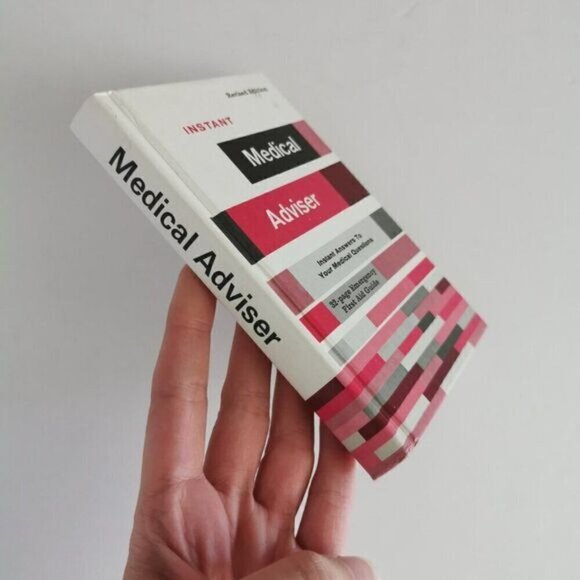 1981 Instant Medical Advisor Book, Vintage First Aid Guide Pocket Book Health - Picture 2 of 10